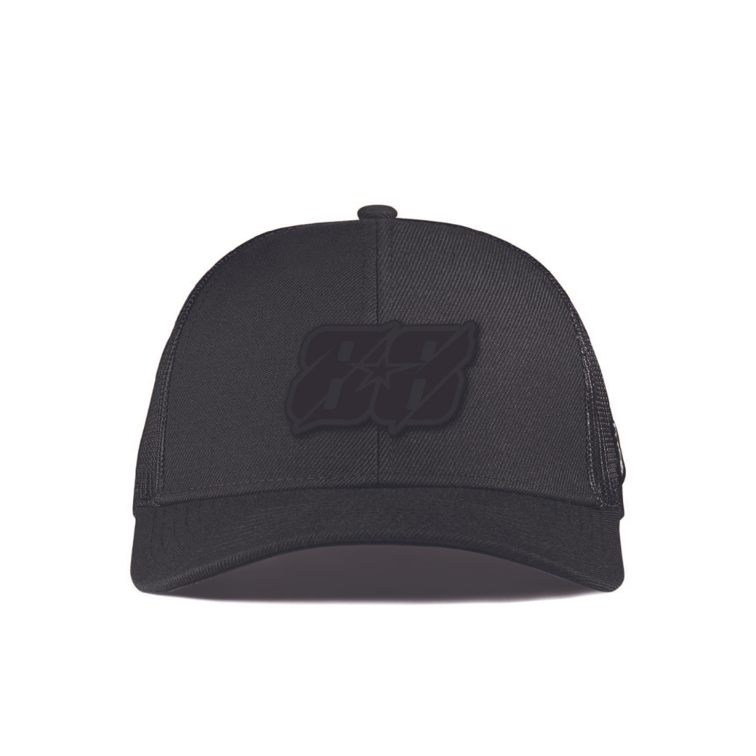 88 Snapback Hat - Black