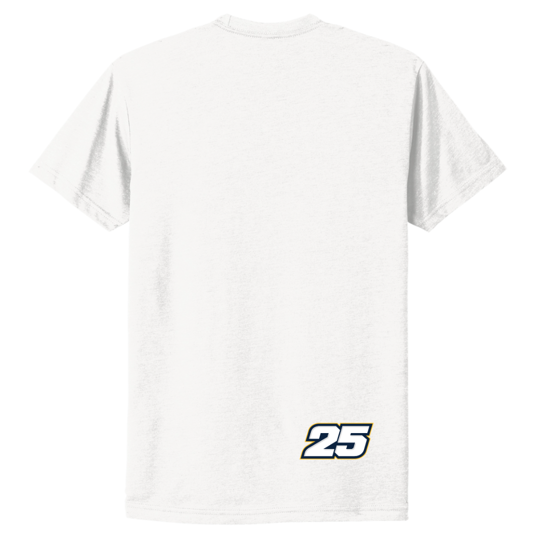 RF25 Stripe Tee - White