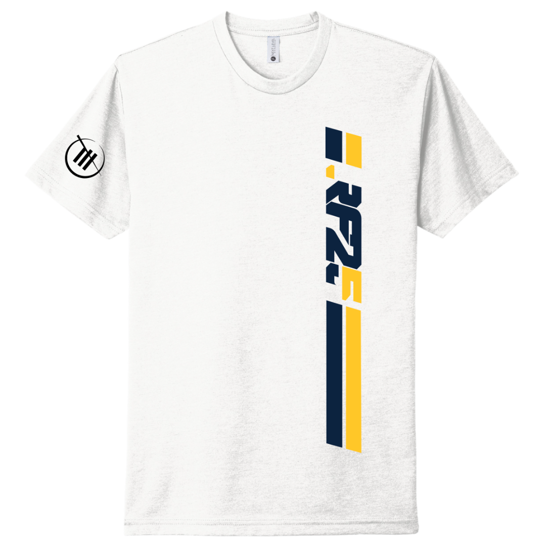 RF25 Stripe Tee - White